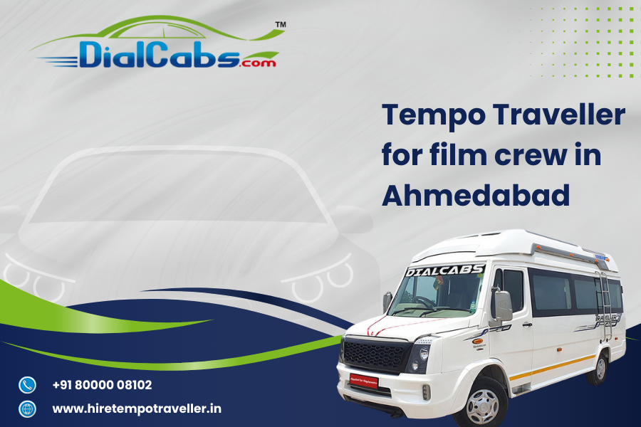 Tempo Traveller for film crew in Ahmedabad